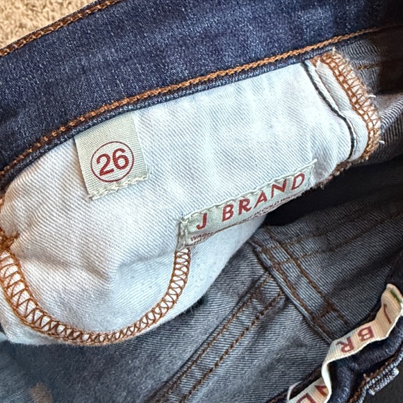 J Brand Dark Blue Flare Leg Women's Jeans Size 26 - Picture 5 of 6